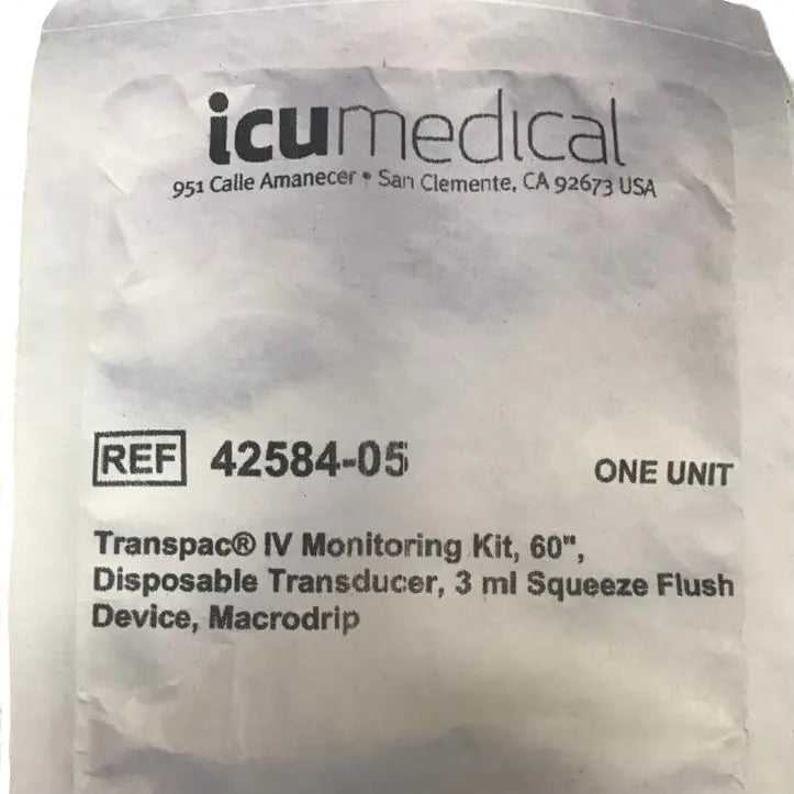 
                  
                    icumedical 42584-05 Transpac IV Monitoring Kit 60" 
                  
                