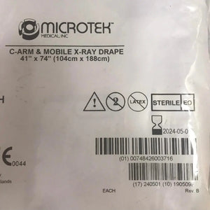 
                  
                    Microtek 2222505H C-Arm & Mobile X-Ray Drape
                  
                