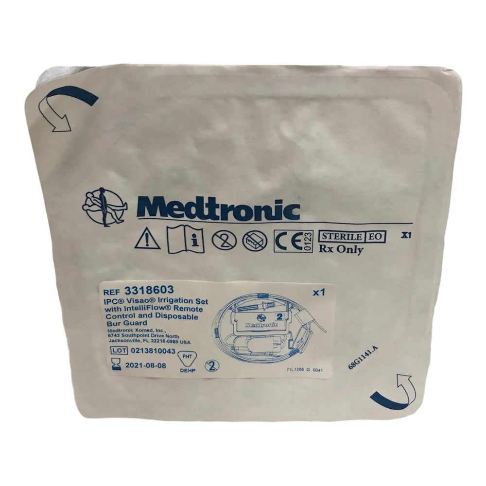 
                  
                    Medtronic 3318603 IPC Visao Irrigation Set, Intelliflow Remote, Disposable Bur Guard | KeeboMed
                  
                