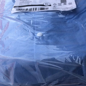 
                  
                    Cardinal Health C3660MBXL Lab Coat, Blue, XL, Pack of 10 | KeeboMed
                  
                