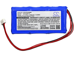 
                  
                    CS-ACG300MD Medical Replacement Battery for Aricon
                  
                