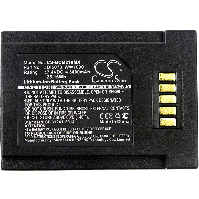 
                  
                    CS-BCM210MX Medical Replacement Battery for BCI
                  
                