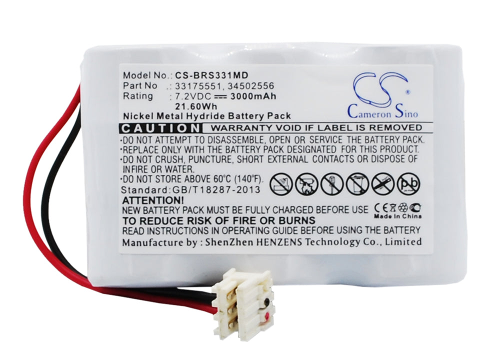 CS-BRS331MD Medical Replacement Battery for B.braun