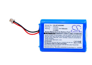 
                  
                    CS-BTH500MD Medical Replacement Battery for BrandTech
                  
                