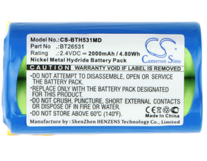 
                  
                    CS-BTH531MD Medical Replacement Battery for BrandTech
                  
                