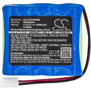 
                  
                    CS-CFA400MD Medical Replacement Battery for Cefar
                  
                