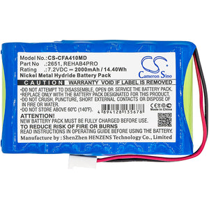 
                  
                    CS-CFA410MD Medical Replacement Battery for Cefar
                  
                