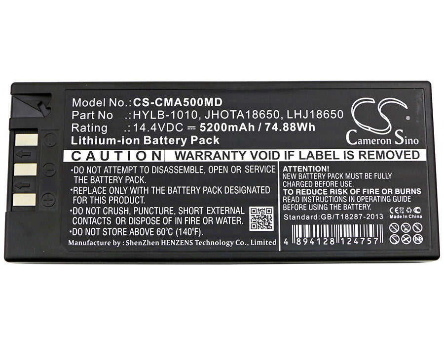 
                  
                    CS-CMA500MD Medical Replacement Battery for COMEN
                  
                