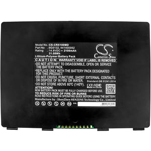 
                  
                    CS-CRX100MD Medical Replacement Battery for Carestream
                  
                