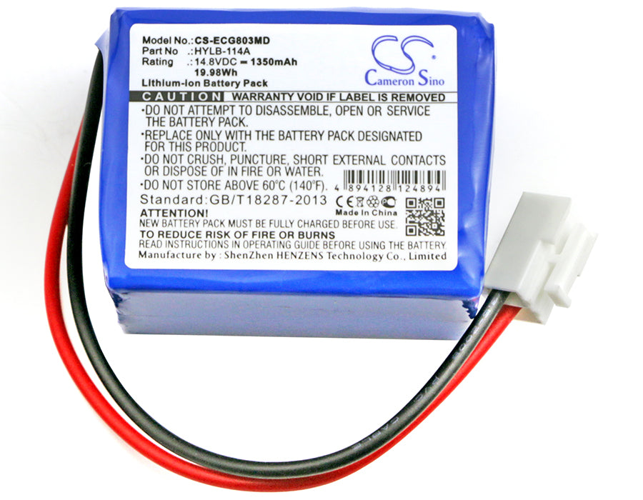 
                  
                    CS-ECG803MD Medical Replacement Battery for Biocare
                  
                
