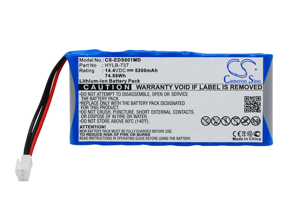 CS-EDS601MD Medical Replacement Battery for Edan