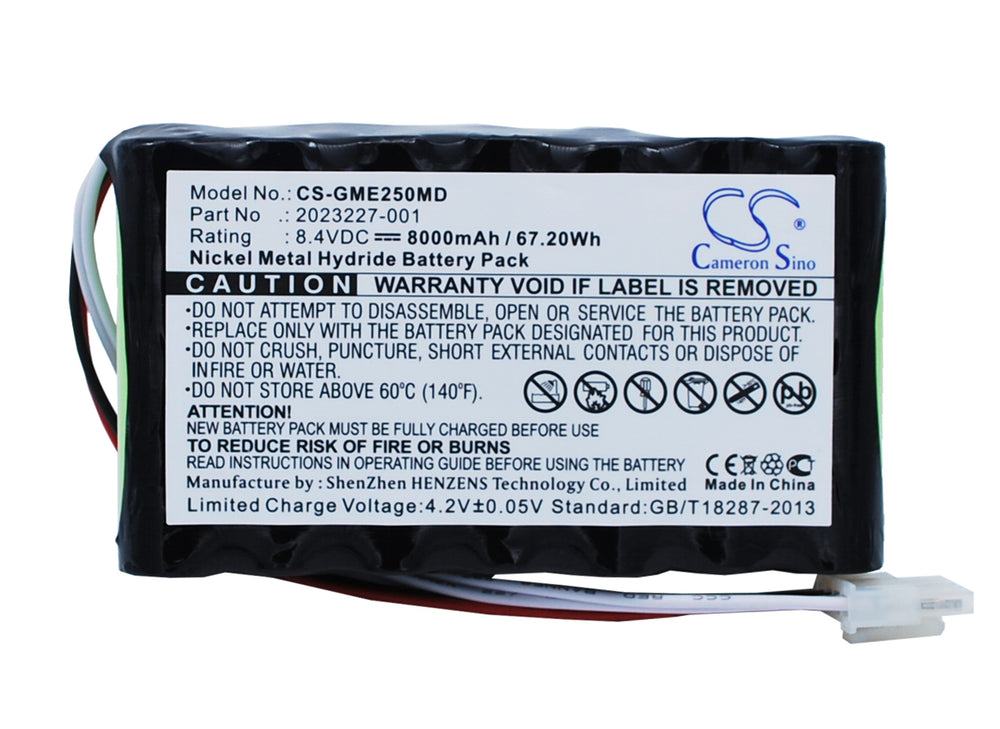 CS-GME250MD Medical Replacement Battery for GE