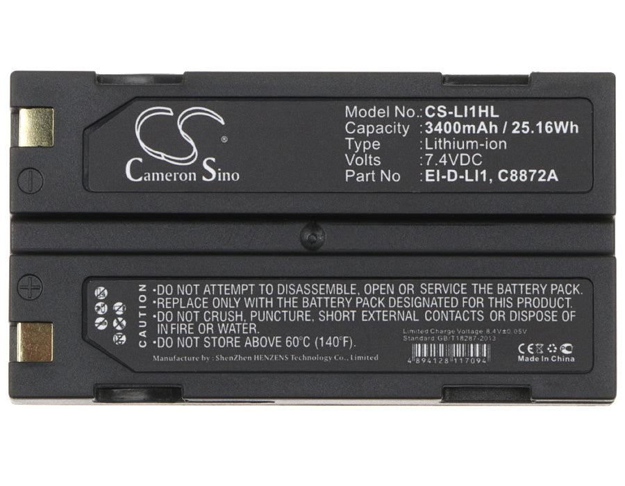
                  
                    CS-LI1HL Medical Replacement Battery for BCI
                  
                