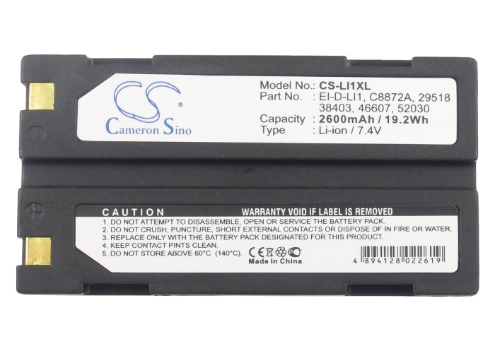 
                  
                    CS-LI1XL Medical Replacement Battery for BCI
                  
                