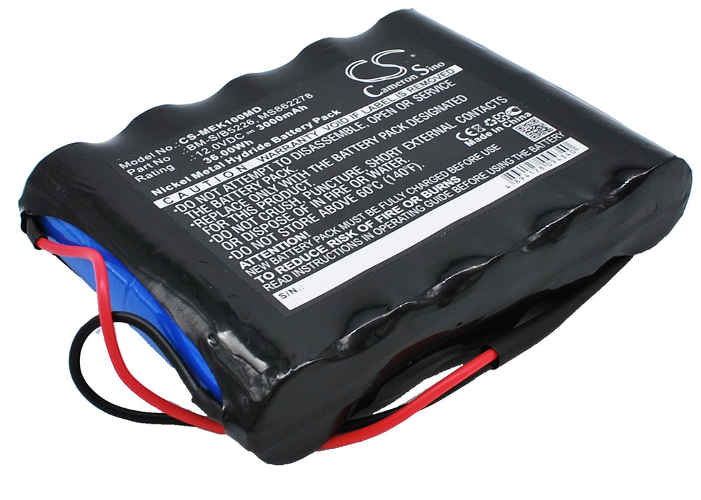 CS-MEK100MD Medical Replacement Battery for Burdick & Fukuda