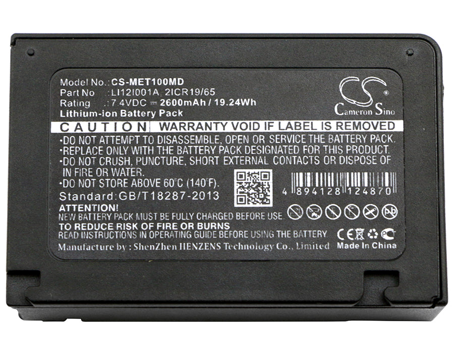 
                  
                    CS-MET100MD Medical Replacement Battery for Mindray
                  
                
