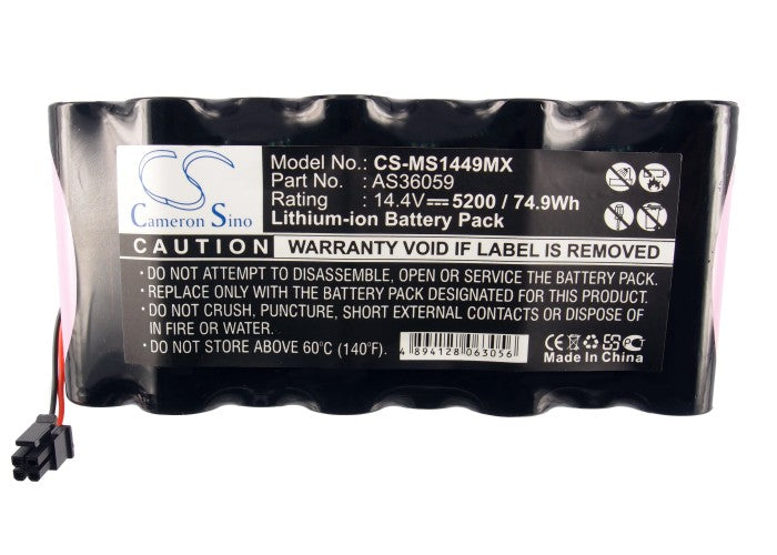
                  
                    CS-MS1449MX Medical Replacement Battery for Draeger
                  
                