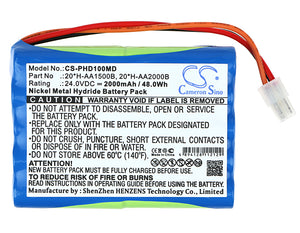 
                  
                    CS-PHD100MD Medical Replacement Battery for Philips
                  
                