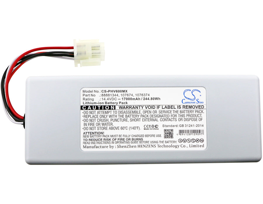 
                  
                    CS-PHV600MX Medical Replacement Battery for Philips
                  
                