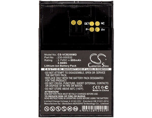 
                  
                    CS-VCB200MD Medical Replacement Battery for Vocera
                  
                