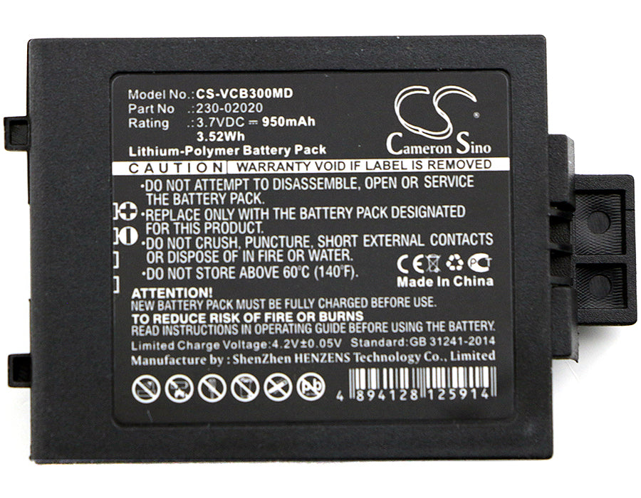 
                  
                    CS-VCB300MD Medical Replacement Battery for Vocera
                  
                
