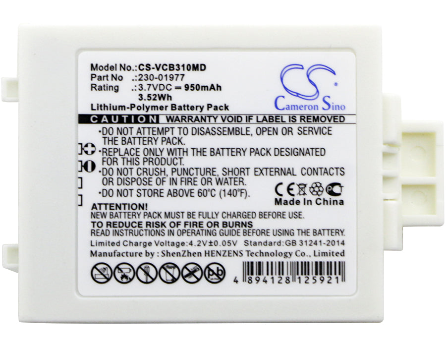 
                  
                    CS-VCB310MD Medical Replacement Battery for Vocera
                  
                