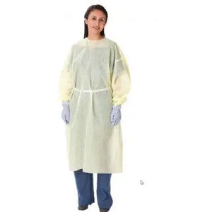
                  
                    Cardinal Health AT4437-BD Convertors Isolation Gown Universal Yellow Bag of 10
                  
                