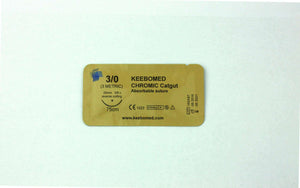 Lot of 50 Boxes - Surgical Sutures Chromic Catgut | KeeboMed