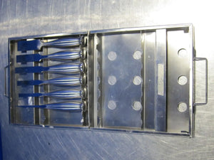 
                  
                    Codman Lumbar Kerrison Set Incomplete in Orthopedic Stainless Steel Instrument Tray
                  
                