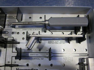 
                  
                    Howmedica 3550-9-100 Asnis 2 Guided Screw System Incomplete Kit In Tray
                  
                