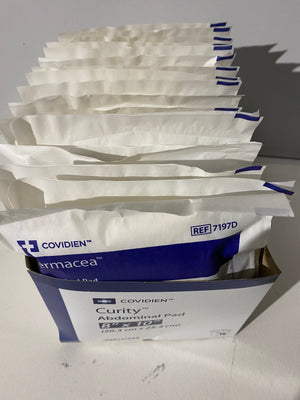 Covidien Dermacea Abdominal Pads 1 Box of 18 | KeeboMed