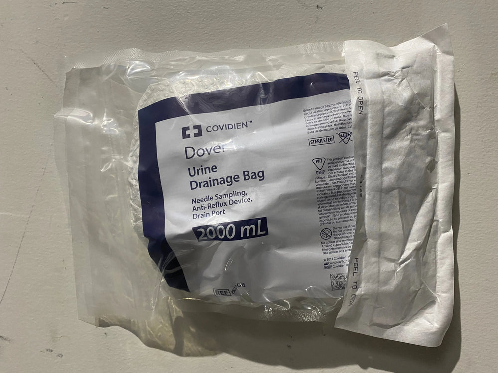 Covidien 6208  Dover Urine Drainage Bag 2000mL | KeeboMed