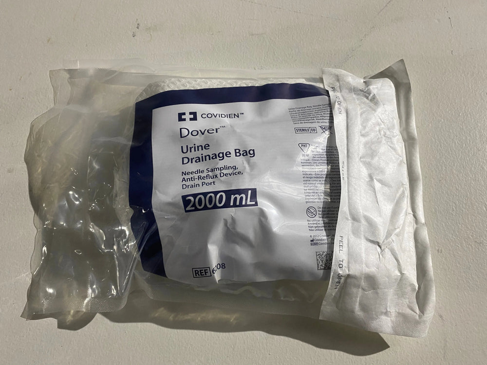 
                  
                    Covidien 6208  Dover Urine Drainage Bag 2000mL | KeeboMed
                  
                