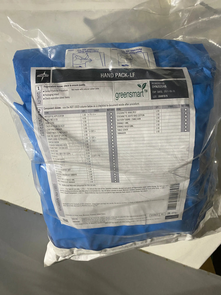 
                  
                    Medline DYNJ52046 Hand Pack-LF | KeeboMed
                  
                
