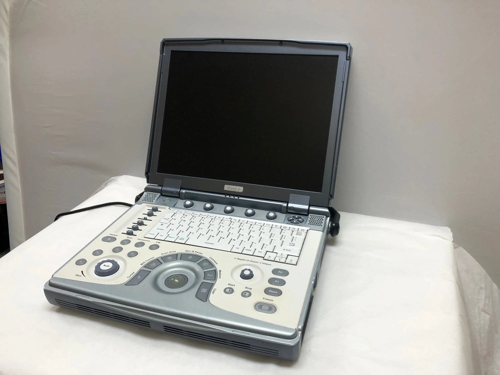 Used GE Vivid E With Phased Array and Linear Probes | KeeboMed