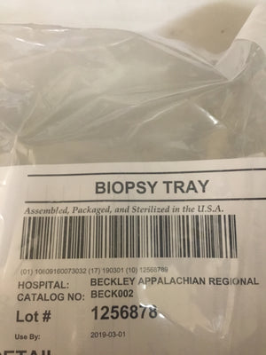 
                  
                    Avid Medical Biopsy Tray
                  
                