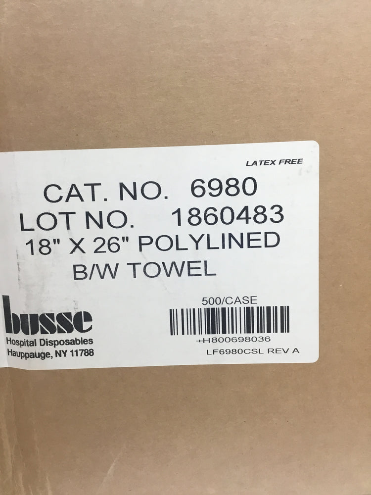 
                  
                    Busse Polylined B/W Towel
                  
                