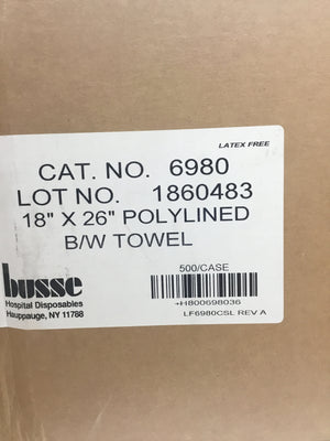 
                  
                    Busse Polylined B/W Towel
                  
                