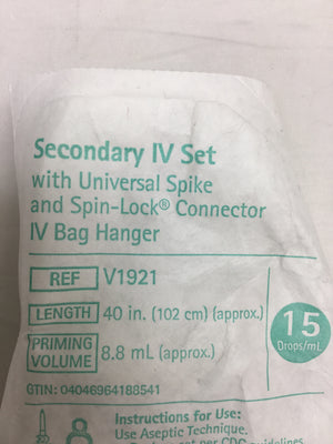 
                  
                    Braun Secondary IV Set
                  
                