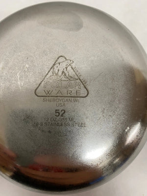 
                  
                    Polar Ware 12 Oz. Stainless Steel Bowl #52 | KMCE-106
                  
                