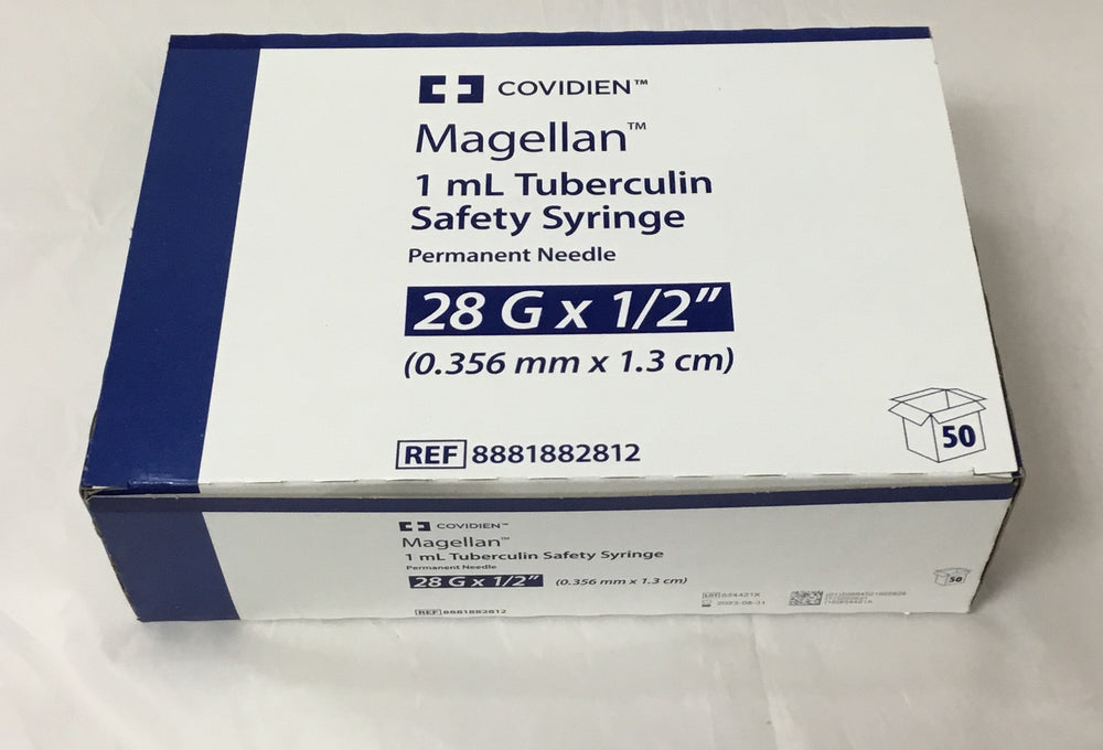 Covidien Magellan 1 mL Tuberculin Safety Syringe | KeeboMed Medical Syringes