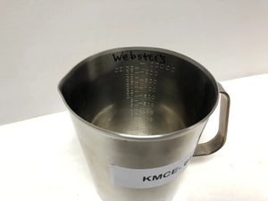 
                  
                    Vollrath Stainless Steel 1 Qt. Measuring Cup 95320 | KMCE-64
                  
                