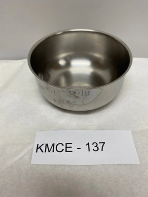 
                  
                    Polar 18-8 Stainless Steel 4" Bowl #75 | KMCE-137
                  
                