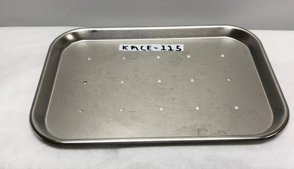 Polar Ware 15F Stainless Steel Tray with Holes | KMCE-115