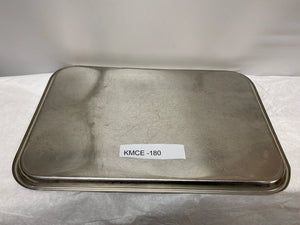 
                  
                    Vollrath Stainless Steel Surgical 18" x 12" Tray 8019 | KMCE-180
                  
                