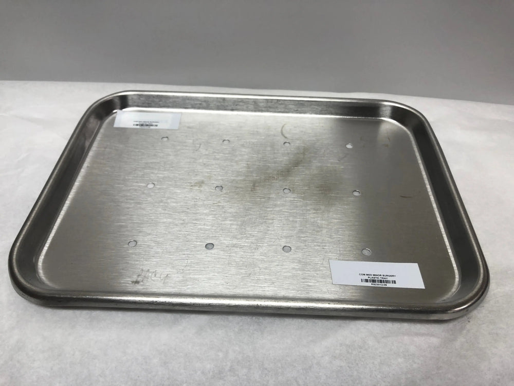 Unbranded Shallow Surgery Tray with Holes | KMCE-162