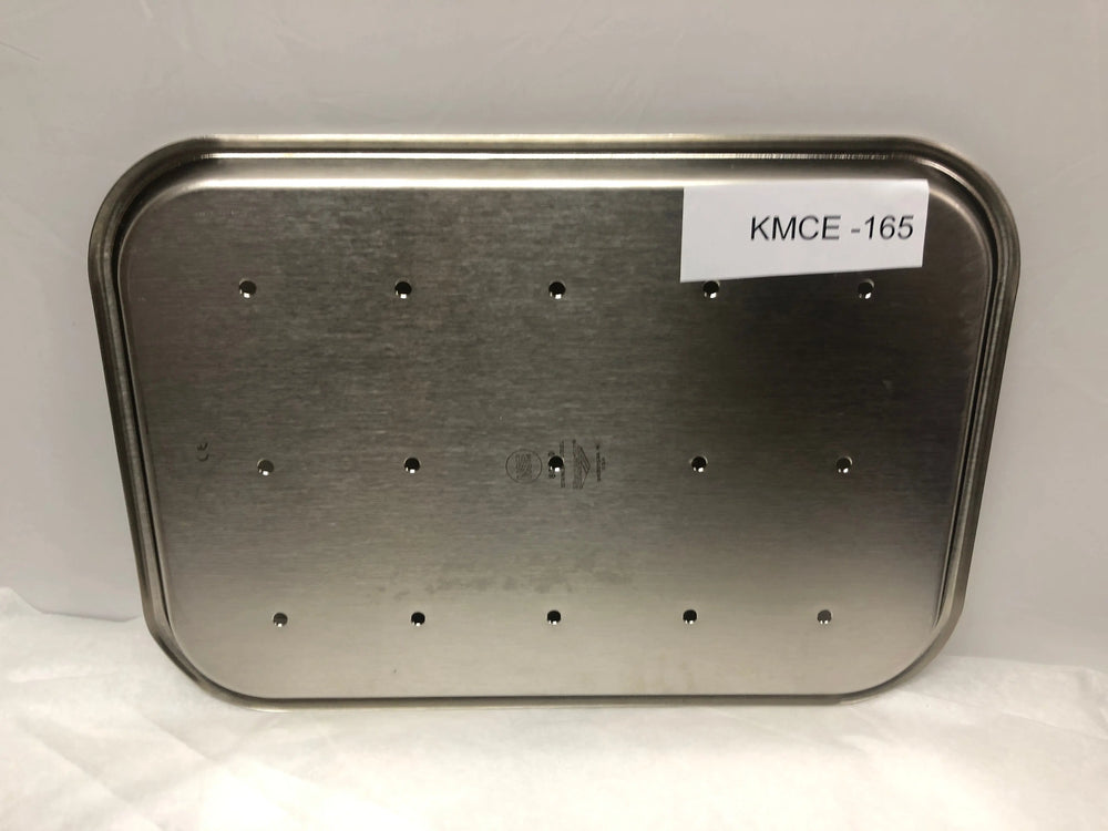 
                  
                    Vollrath Shallow Surgical 14" Tray with Holes | KMCE-165
                  
                