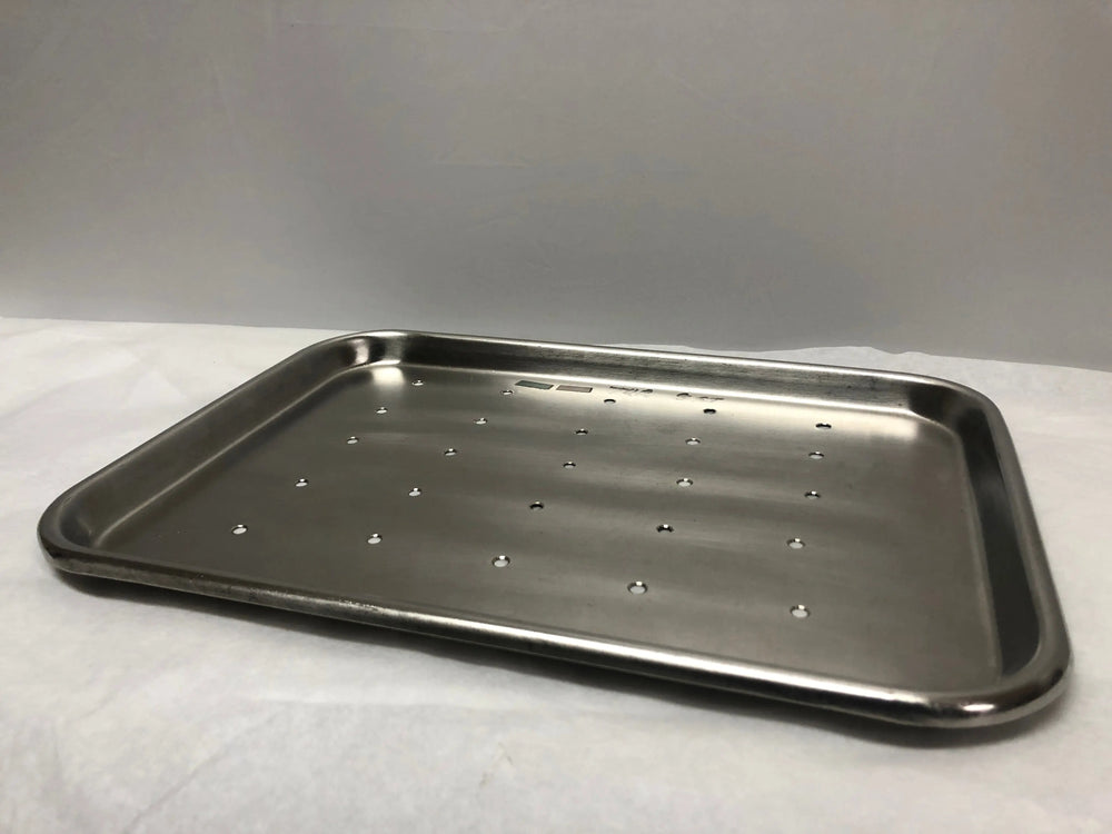 
                  
                    Vollrath Stainless Steel Surgical 12" Tray 8013 with Holes | KMCE-182
                  
                