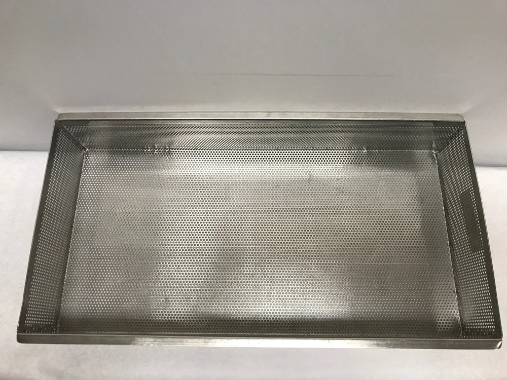 
                  
                    Stainless Steel Sterilization Tray (L: 20in; H: 3 1/2in; W: 10in) | KMCE-100
                  
                