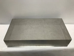 
                  
                    Stainless Steel Sterilization Tray (L: 20in; H: 3 1/2in; W: 10in) | KMCE-100
                  
                